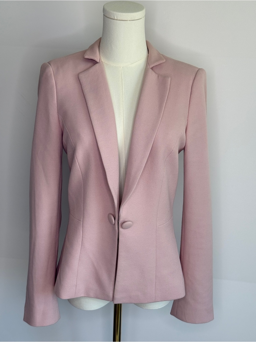 White House Black Market Blush Pink Tailored Blazer